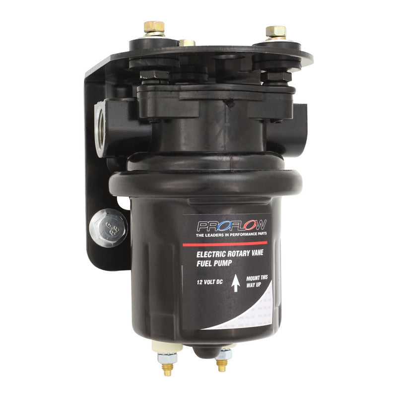 Proflow Fuel Pump, Electric Universal Rotary Vane 100GPH, 15 PSI, 3/8 NPT, Black, Each