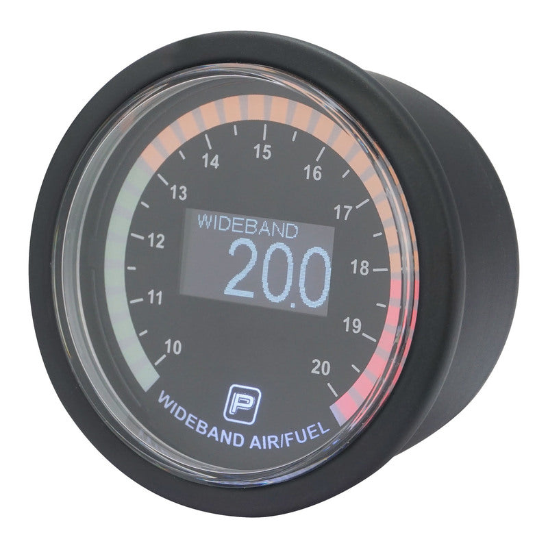 Proflow Pro Series Digital, Electrical Wideband Air / Fuel Ratio Gauge, 52mm, W/Bosch LSU 4.9 Sensor, LED Backlight