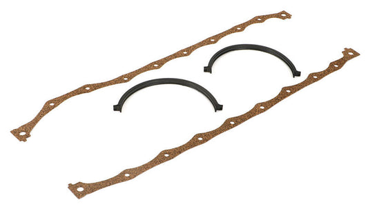 Proflow Oil Pan Gasket Set, Cork/Rubber, SB Ford, 302,351C, 2V, Set