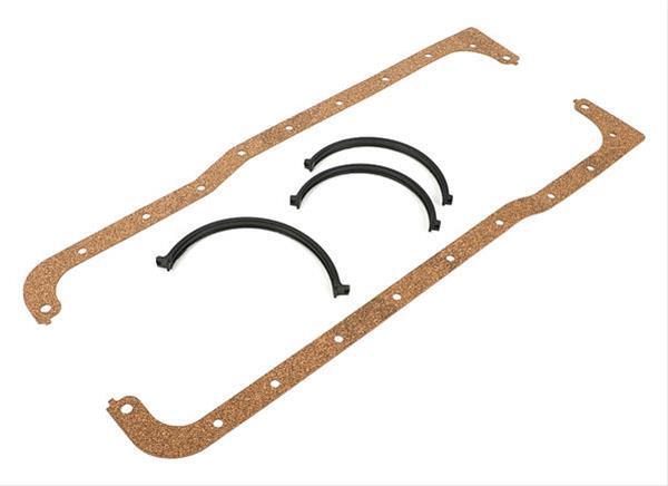 Proflow Oil Pan  Gasket Set, Cork/Rubber, SB Ford, 289 302,351W, Set