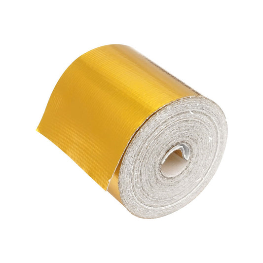 Proflow Gold Reflective Heat Tape, 450°C, 50mm x 2.5m Roll, Each