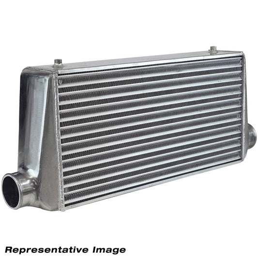 Proflow Intercooler Race Series, Aluminium Universal Delta Fin 600 x 300 x 125mm 3in. Outlets, Natural