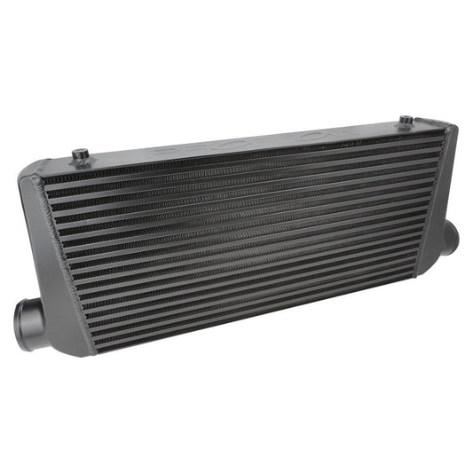 Proflow Intercooler Street Series, Bar & Plate, 600 x 300 x 76mm, 3.0'' Outlets, Aluminium, Universal, Black