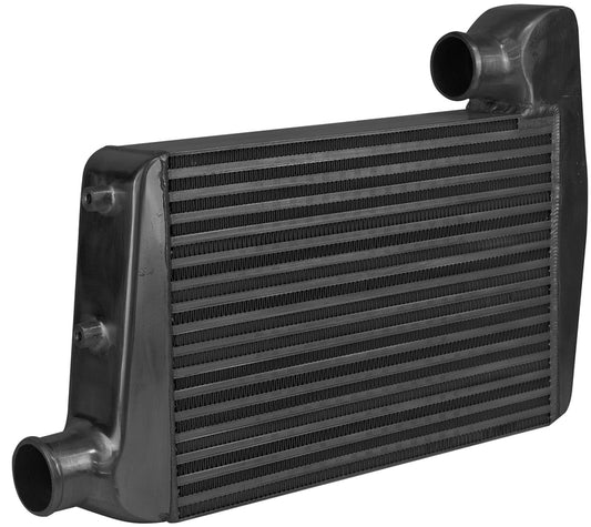 Proflow Intercooler, Bar & Plate, For Ford Falcon XR6 Turbo BA BF, 450 x 300 x 76mm, 2.5'' Outlets, Aluminium, Black