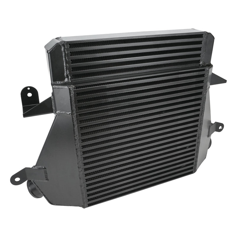 Proflow Intercooler, For Ford Falcon Barra FG XR6 Turbo & F6 Typhoon, Stepped Core 81-55mm, Black Powdercoat