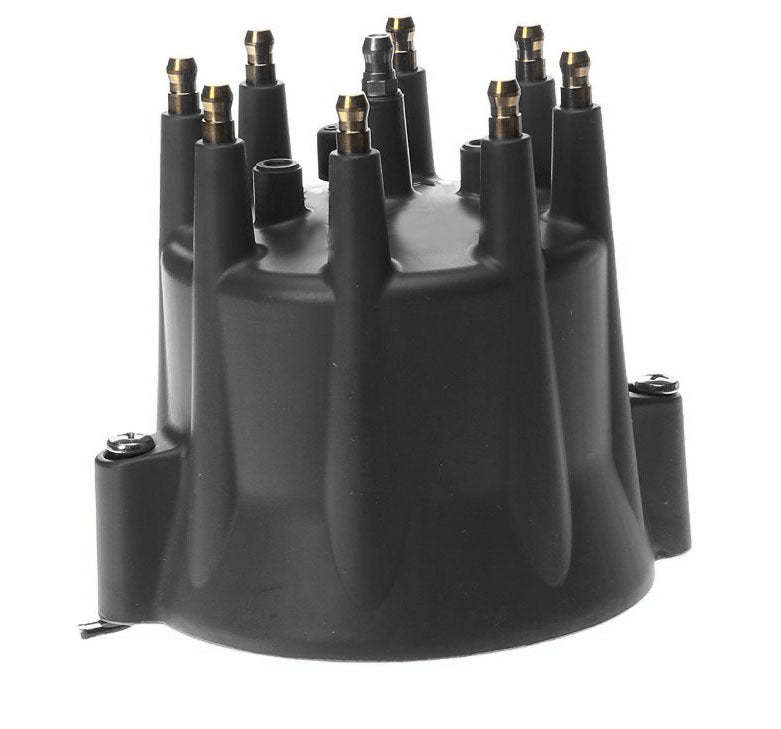 Proflow Distributor Cap Extra-Duty, Black, Male HEI, To Suit Billet Ready To Run, Pro Street Series, Each