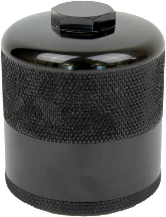 Proflow Oil Filter, Billet Aluminium Spin-on Black Harley Performance Thread