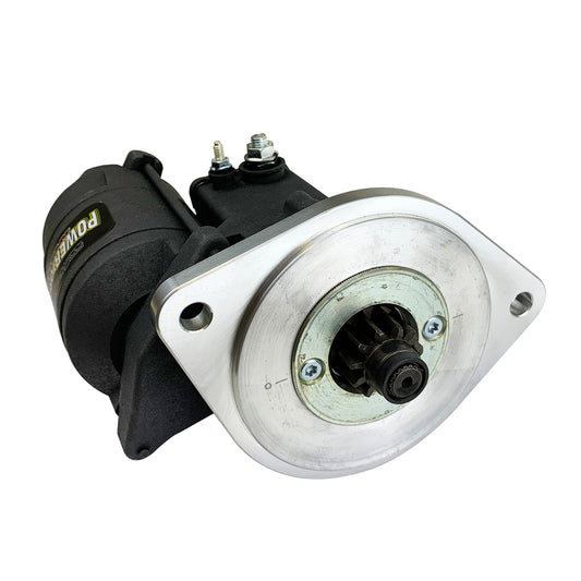 Proflow Starter Motor Power Torque Mini, SB For Ford 289, 302, 351 Windsor & Cleveland,Automatic Transmission 1.4KW, 4.40 Ratio, Black