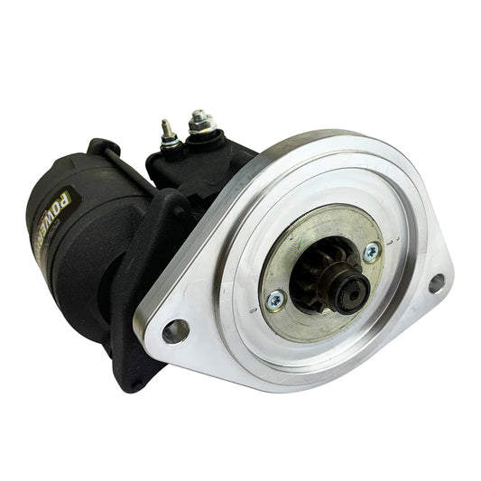 Proflow Starter Motor Power Torque Mini, SB For Ford 289, 302, 351 Windsor & Cleveland, Manual Transmission 1.4KW, 4.40 Ratio, Black