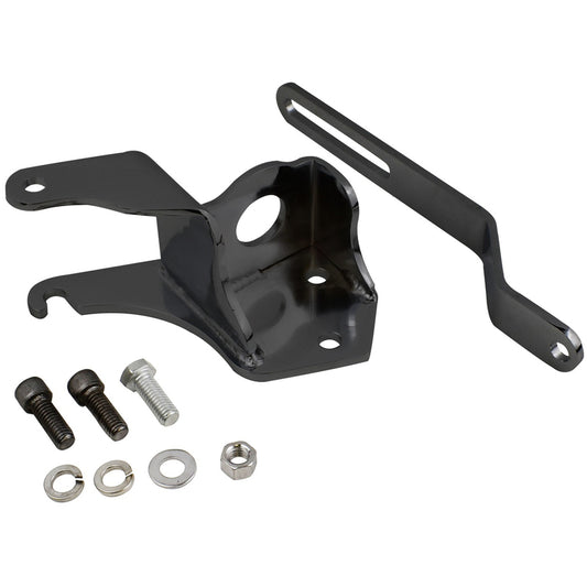 Proflow Power Steering Pump Bracket Mounting SB Chev Short Water Pump kit, Black