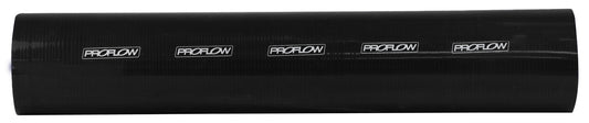 Proflow Hose Tubing Air intake, Silicone, Straight, 1.75in. Straight 2Ft Length, Black