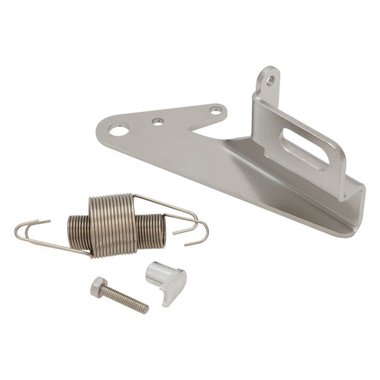 Proflow Throttle Cable Bracket, Throttle Body Mounting, Stainless Steel, Polished, Holley Sniper EFI Fuel Injection Style, Each