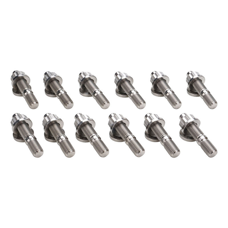 Proflow Exhaust Manifold Stud Kit, Titanium, For Toyota, 1JZ/2JZ, M10x1.25