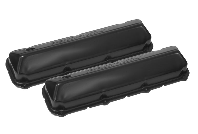 Proflow Valve Covers, Steel Black, 429-460 Big Block For Ford, Pair