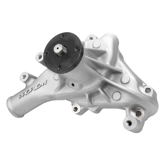 Proflow Water Pump, CoolMax Mechanical, Long, High-Volume, Aluminium, Natural, SB Chev, Each