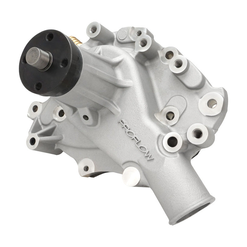 Proflow Water Pump, CoolMax, Mechanical, High-Volume, Aluminium, Natural, LH Inlet For Ford 289,302 351w Each