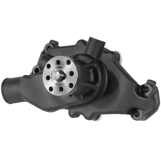 Proflow Water Pump, Cast Aluminium Ultra Cool, SB Chev, Short Style, Black Finish, Each