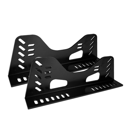 Proforce Seat Mount, 125mm Tall, Aluminium, Black Powdercoat, Universal. Heavy Duty, Pair