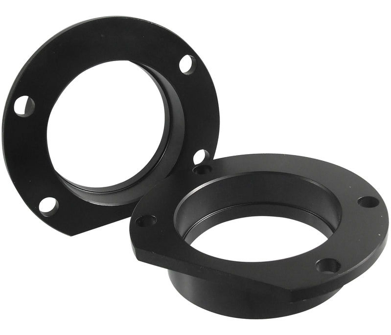 RTS Axle Housing Ends, Forged Steel, For Ford 9in. Big Bearing Early Style 3.500" x 2.375", Black Oxide, Pair