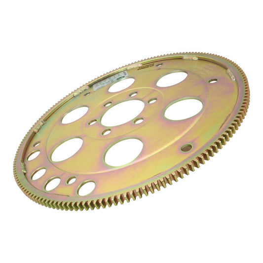 RTS Transmission Flexplate, SFI Xtreme Duty Gold Zinc Pontiac V8, 166 Tooth – External Balance Each