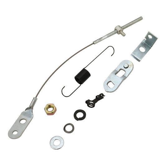 RTS OE, Automatic Transmission Kick Down Cable, Steel Bracket, Ford, C4, C9, C10 Kit