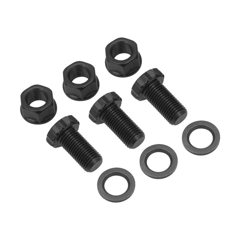 RTS/ARP 3/8UNF Torque Converter Bolt With Nut & Washer Kit, .750"UHL, 8740 Chromoly, Set Of 3