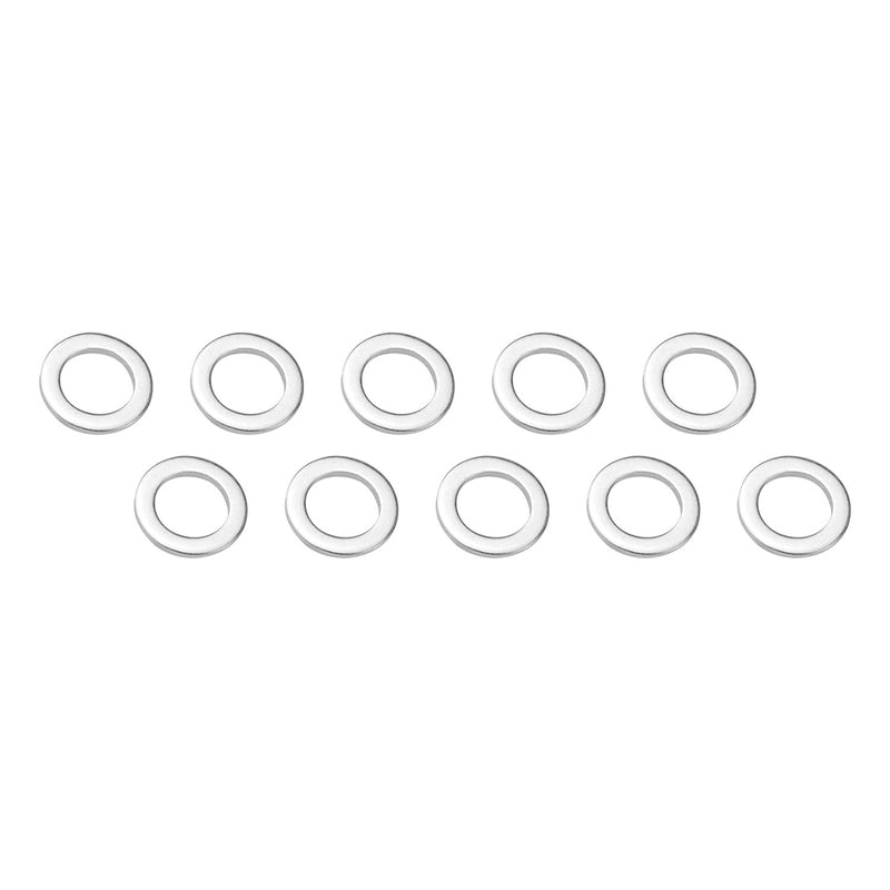 Wheel Lug Nut Washers, Chrome Mag Wheel Lug Nut Washers, Set of 10