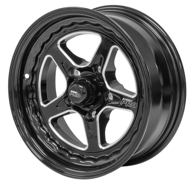 Street Pro ll Convo Pro Wheel Black 15x6' For Holden For Chevrolet Bolt Circle 5 x 4.75' (0) 3.50' Back Space