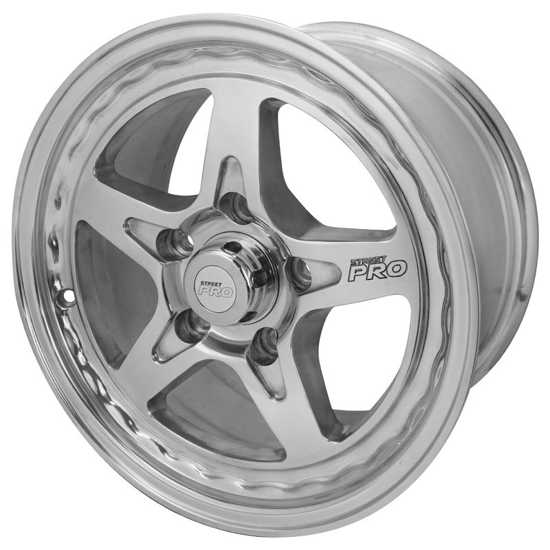 Street Pro ll V Convo Pro Wheel Polished 15x8 in. For Holden Commodore Bolt Circle 5 x 120mm (+42) 6.15 in. Back Space