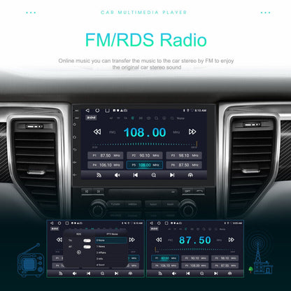 7 inch Car Radio 2 DIN GPS FM RDS WIFI w/ Rear Camera For Android IOS CarPlay AU