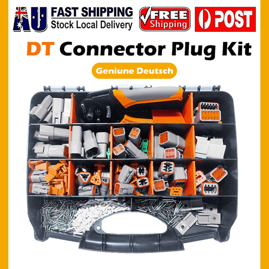 550PCS Deutsch Plug Tool Kit DT Connector With Genuine Automotive Crimp Tool