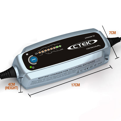 CTEK Lithium XS Smart Battery Charger 12V 5A Trickle Motorcycle Car Boat Bike