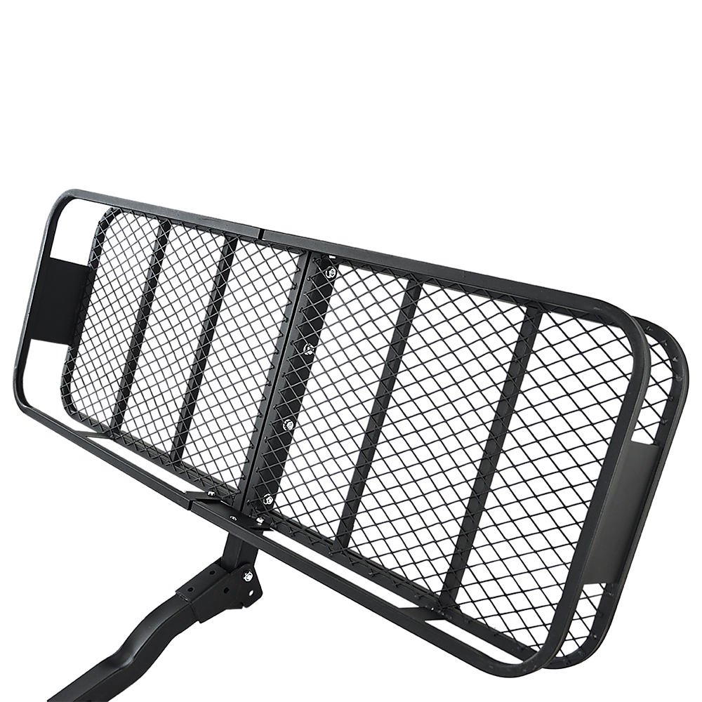 Car Luggage Basket Trailer Hitch Cargo Carrier