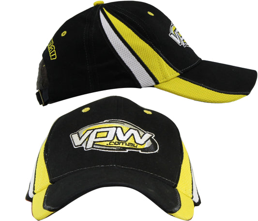 VPW Baseball Cap Black and Yellow