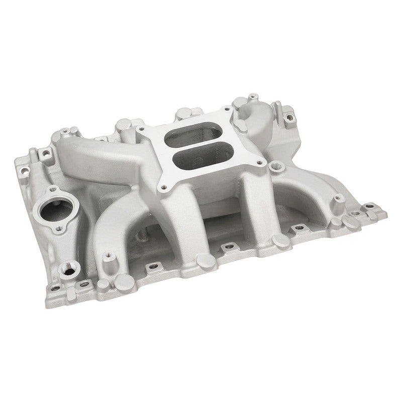 VPW Intake Manifold , Dual Plane, For Holden Commodore V8 253, 304, 308, VN Heads, Aluminium, Natural, Square Bore